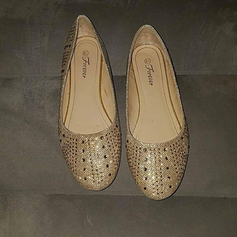 Glitter flats